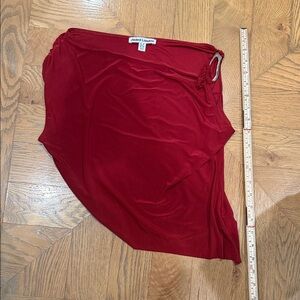 Jaded London Scarlet Drape Blouse